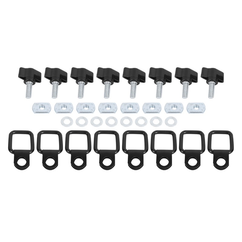 Hard Top Quick Removal Fastener Kit Thumb Screw Nut TieDown