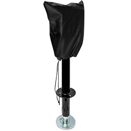North East Harbor Premium Waterproof Electric Trailer Tongue Jack Cover - Works with Most Electric Trailer Tongue Jacks - 14.5" Wide x 17.5" Tall - Black (698056917474)