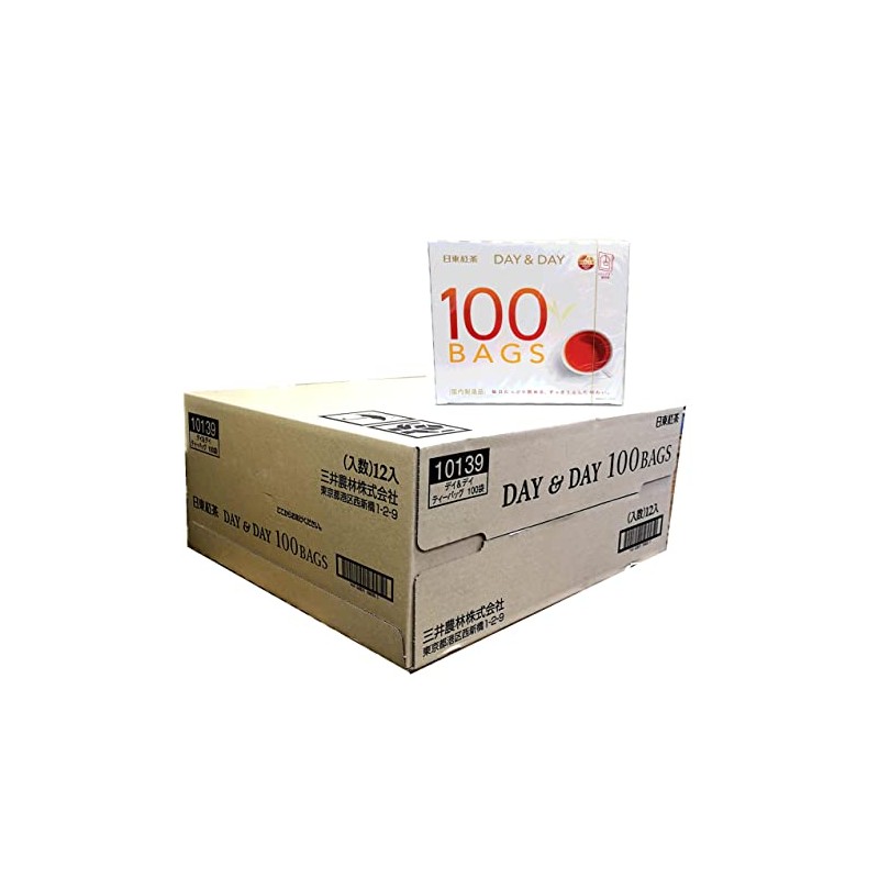 Nitto Tea Day Day & Day Tea Bags with Plenty