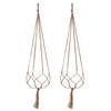 EBOOT 2 Pack 48 Inch Large Macrame Plant Hanger Rope