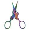 Milward Multi-Colour Rainbow Unicorn Embroidery Scissors - 4"/10cm - Sharp