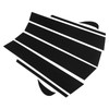 8pcs Pillar Post Trim Kit 4D Style Gloss Black Side