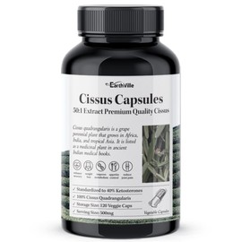 Earthville 어스빌 시서스알약 50배농축 시서스가루 씨서스 시저스 추출물 120캡슐 6병 Earthville Cissus Tablet 50X Concentrated Cissus Powder Cissus Extract 120 Capsules 6 Bottles