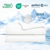 HOMTEC Lightweight King Comforter Set - All-Season Reversible Cooling Blanket,