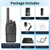 Maycall MC-528 6 Pack Walkie Talkies with Earpiece, Portable FRS