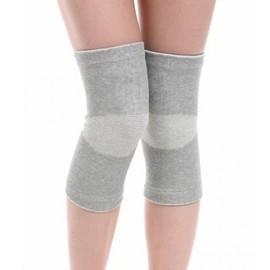 Ada mountain climbing cold weather gym knee set protection goods 2p support brace protector Gray = XL