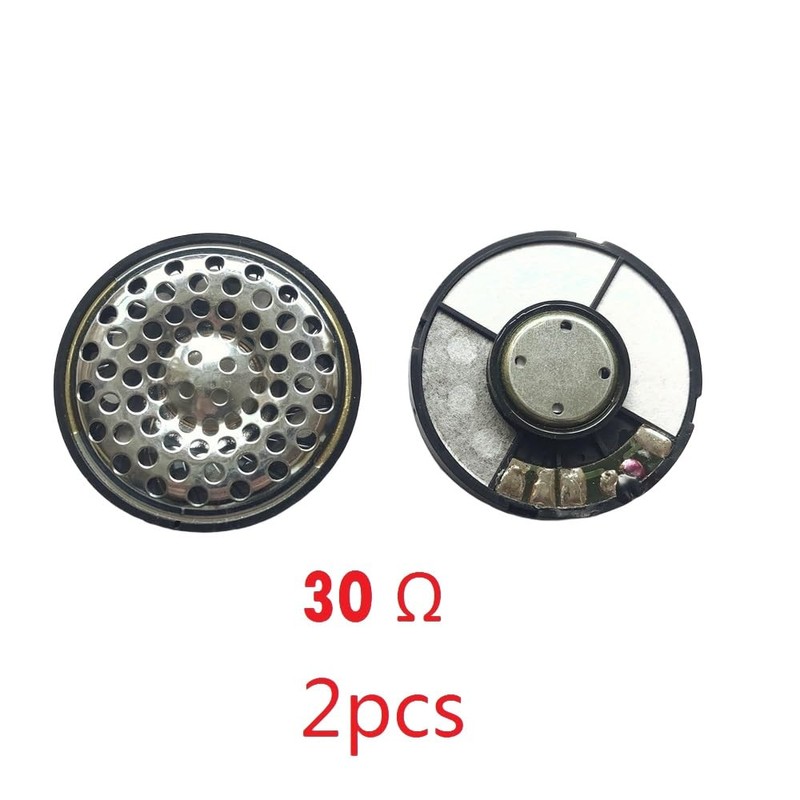 1 Pair 53mm Headphone Speaker Driver 30 ohm for Audio-Technica