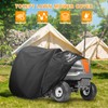 Tokept Lawn Mower Cover, Heavy Duty Waterproof Tractor Cover with