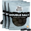 Gustaf's Dutch Licorice Double Salt Coins - 3 Pack of
