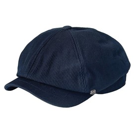 Happy Hat MQUM Hun-667 Men's Hunting Hat, Up to 24.4 inches (62 cm), Deep, Pique Weave, Big, Beautiful Silhouette, XL, Autumn and Winter, Newsboy Casual, navy