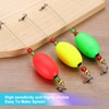 PATIKIL Fishing Floats Rigs 9.8 Inch, 3 Pack Conical Fishing