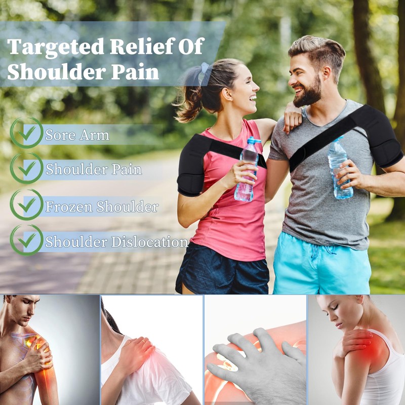 Azonelife Adjustable Shoulder Brace, Shoulder Brace, Shoulder Support, Shoulder Support