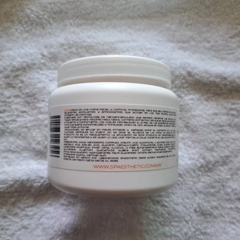 Spaesthetic Crema Aclarante Facial Y Corporal De 240 Gr. Spaesthetic