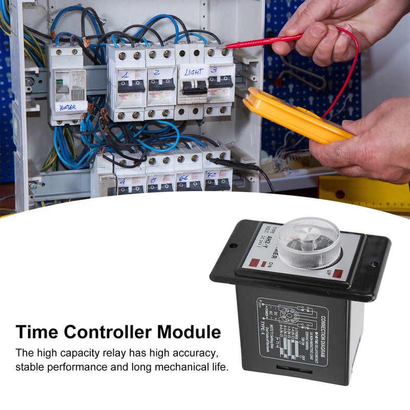 AH2‑Y 60S Time Relay Small Pointer Time Controller Knob Control
