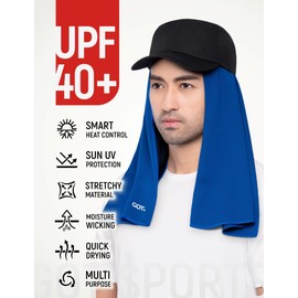GOT Sports Cooling Towel (40"x12") – Chilly Towel for Neck & Face Wraps - Cooling Rag for Hiking, Gym, Yoga & Workouts (Royal Blue)