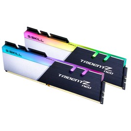 G.SKILL Trident Z Neo Series DDR4 RAM (XMP) 32GB (2x16GB) 3600MT/s CL18-22-22-42 1.35V Intel AMD Desktop Computer Memory U-DIMM (F4-3600C18D-32GTZN)