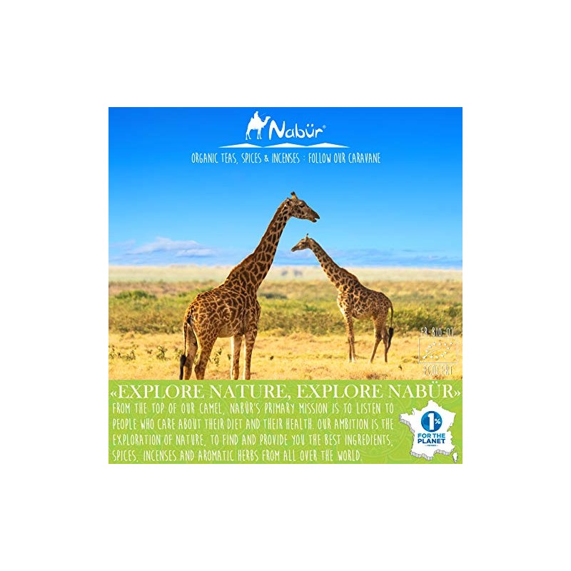 Nabür Ethiopia Incense, Boswellia Papyrifera - 200g Gold AAA+, Purification,