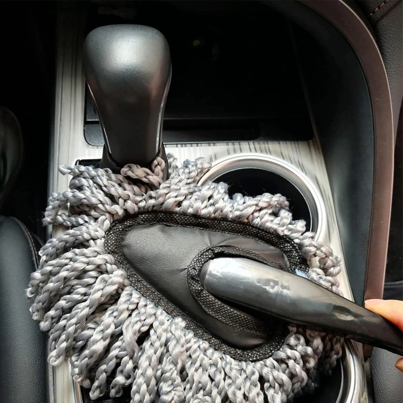 2 Pack Super Soft Microfiber Car Dash Duster Brush for