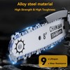 Chainsaw 8 Inch Chain Replacement - 2 Pack 8'' Mini