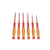 Brüder Mannesmann M11218 Precision Engineer Screwdriver Set, VDE, 6-Piece
