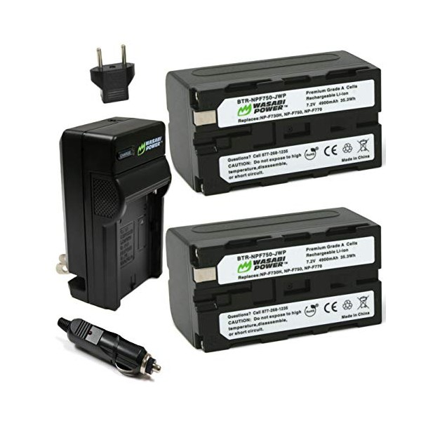 Wasabi Power Battery for Sony NP-F730, NP-F750, NP-F760, NP-F770 (4900mAh)