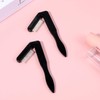 2Pcs Folding Eyelash Comb Stainless Eyelash Separator Teeth Eye Lash