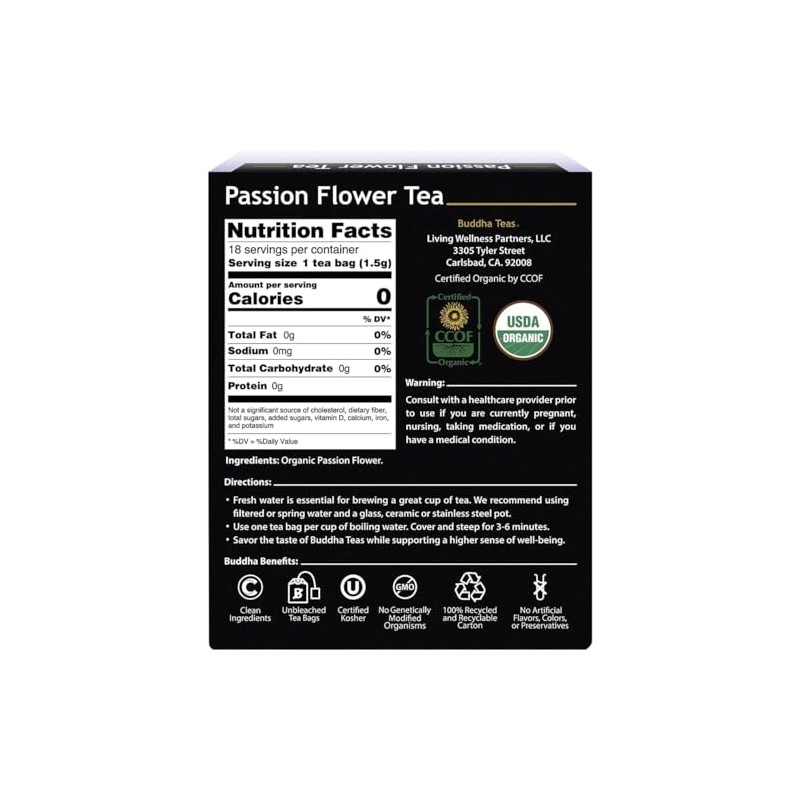Buddha Teas Té BUDDHA, N/A, 1 paquete