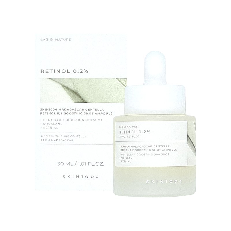 스킨천사 스킨1004 마다가스카르 센텔라 레티놀 0.2 부스팅 샷 앰플 30ml