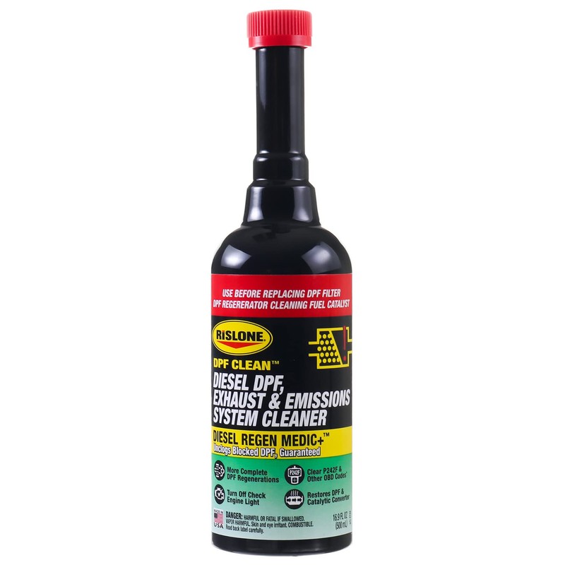 Rislone® 4744-4PK DPF Clean™ Diesel DPF, Exhaust & Emissions System