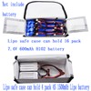 Blomiky 2 Pack 18.5 * 7.5 * 6cm Lipo Battery