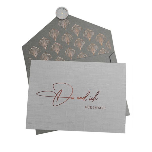 Joli Coon You and I Forever Card with Envelope and