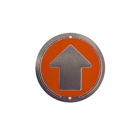 Wild Drifter Trail Markers - Bright Reflective Trail Marker Pack of 24, Easy to Mount, Mark Your Trees for Hunting, Hiking, Camping, and More. (Orange, 24)