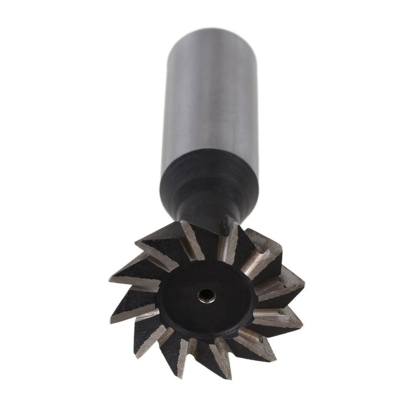 10-35mm*45° / 60° End Mill, HSS Dovetail Cutter Milling Tool