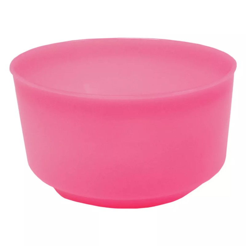 Beauticom Acetone Resistant Round Style Manicure Bowl with Removable Lid
