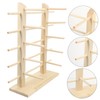OATIPHO Log Glasses Display Stand Sunglass Organizer Sunglass Holder Eyeglass