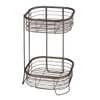 iDesign Forma Free Standing Bathroom or Shower Storage Shelves for
