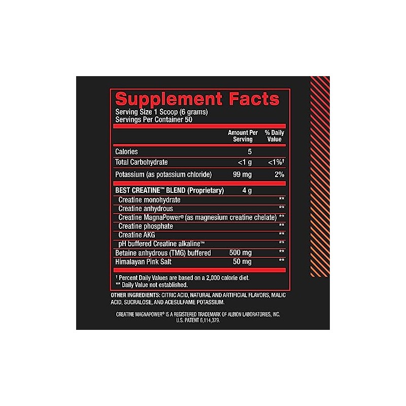 BPI Sports | BEST Creatine | 6 Formas Avanzadas de