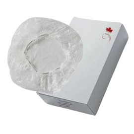 Shower Hair Cap clear Guest Bathroom Amenity in Premium individual Box packing 50's/box