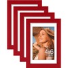 Vittanly 4x6 Picture Frames Set of 4, Display Pictures 3.5x5