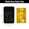Wallet Key Holder, Key Sleeve Ultra Thin Slim Card Key