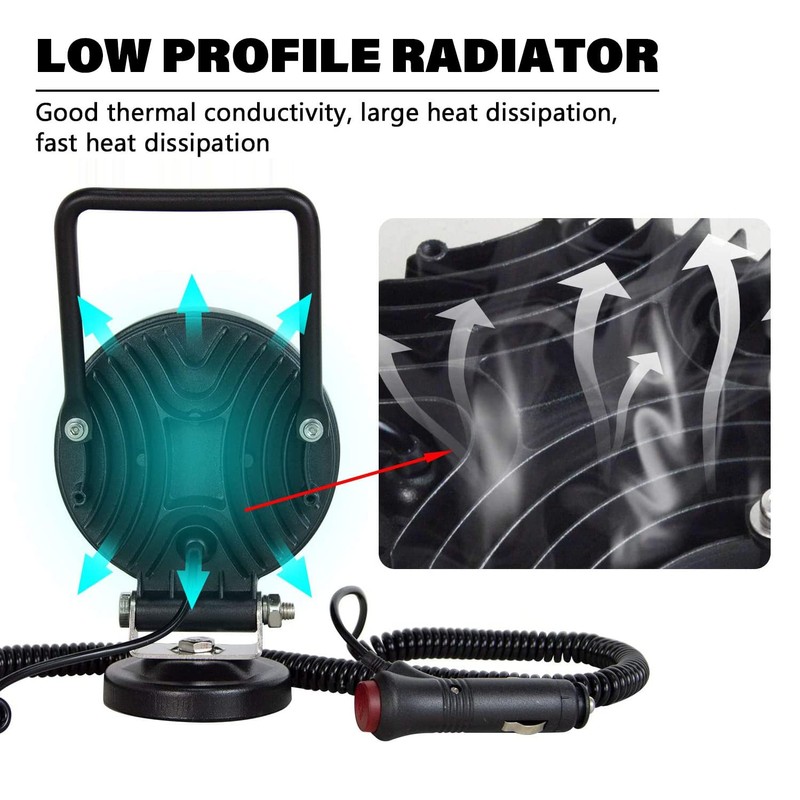 Willpower 1 x LED Work Light with Magnetic Base, 4.5