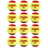 Tourna Low Compression Quickstart Tennis Balls for 36-Feet Court (Pack