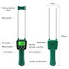 Portable Hay Moisture Meter, LCD Digital Tool Moisture Meter, Wheat