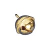 RAYHER 2503306 Metal Bell Ball, Gold, 19 mm Diameter Self-Service