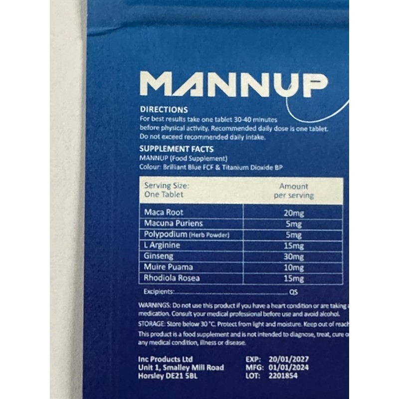 Herbal Supplement for Men | 100% Natural Product for Vitality