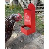 Chicken Oyster Shell Feeder and Grit Feeder Metal Chicken Feeder