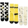 Stance Men's Multi (01256) Socks PEANUTS BOX SET L, MULTI