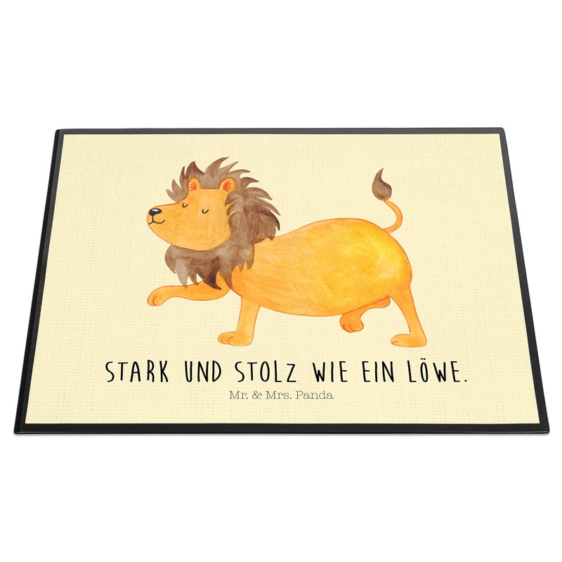Mr. & Mrs. Panda Children's Desk Mat with Star Sign