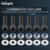 Nilight 2.5 inch Front Leveling Kit Lift Strut Spacers for