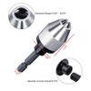 LONKER 1/4 Inch Hex Shank Keyless Drill Chuck Quick Change